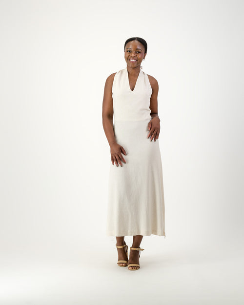 Halter neck dress