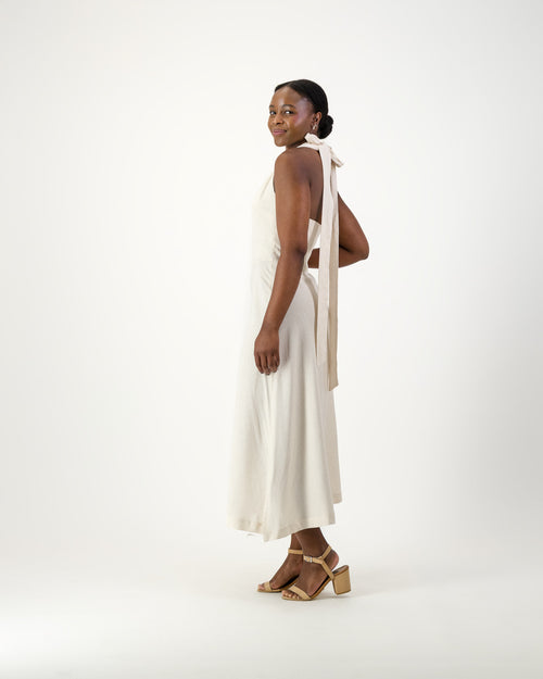 Halter neck dress