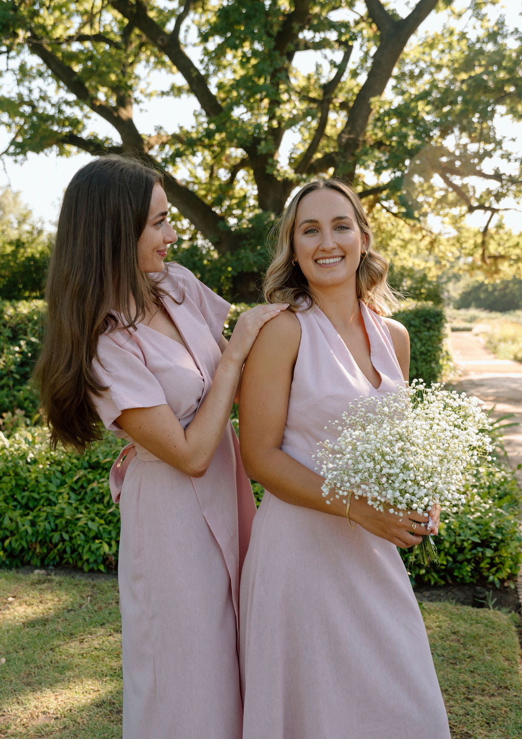 Venga-Bridesmaid-Dresses-Pink-Midi-Linen-Blend-Womens-South-Africa-4.jpg