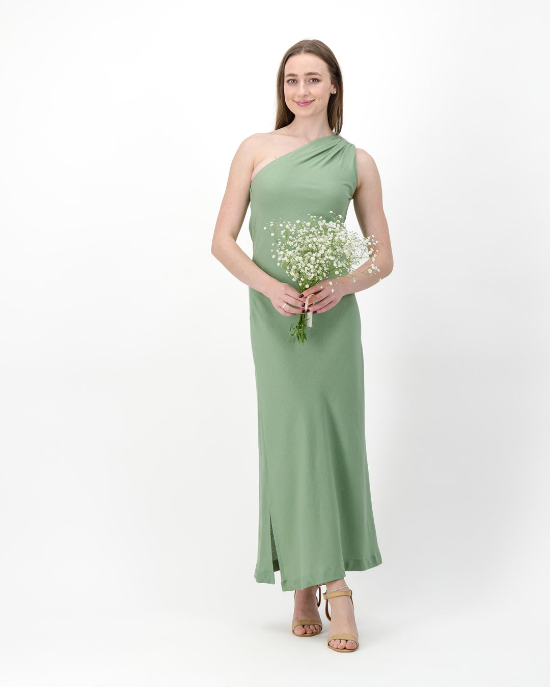 One-shoulder dress